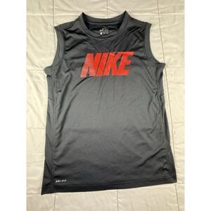 Boy's Youth Nike Dry Dri-Fit Sleeveless Polyester Shirt XL